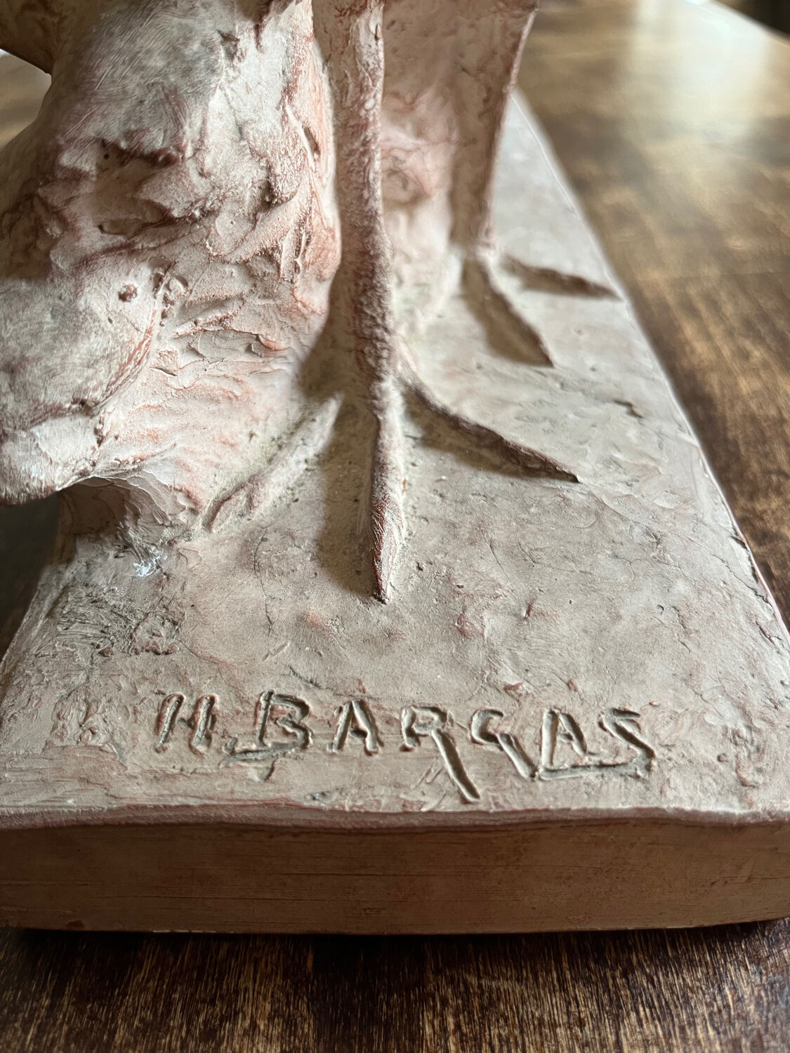 Terracotta sculpture by Henri Bargas