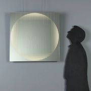 Vintage mirror FontanaArte Brama design Gianni Celada Italy 1970s