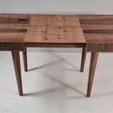 Vintage dining table in walnut, 1970s