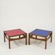 Paire de tables basses Baumann modèle Argos – années 1970