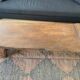 Naga coffee table in solid wood 190X61