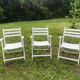 5 garden chairs 1970-1980