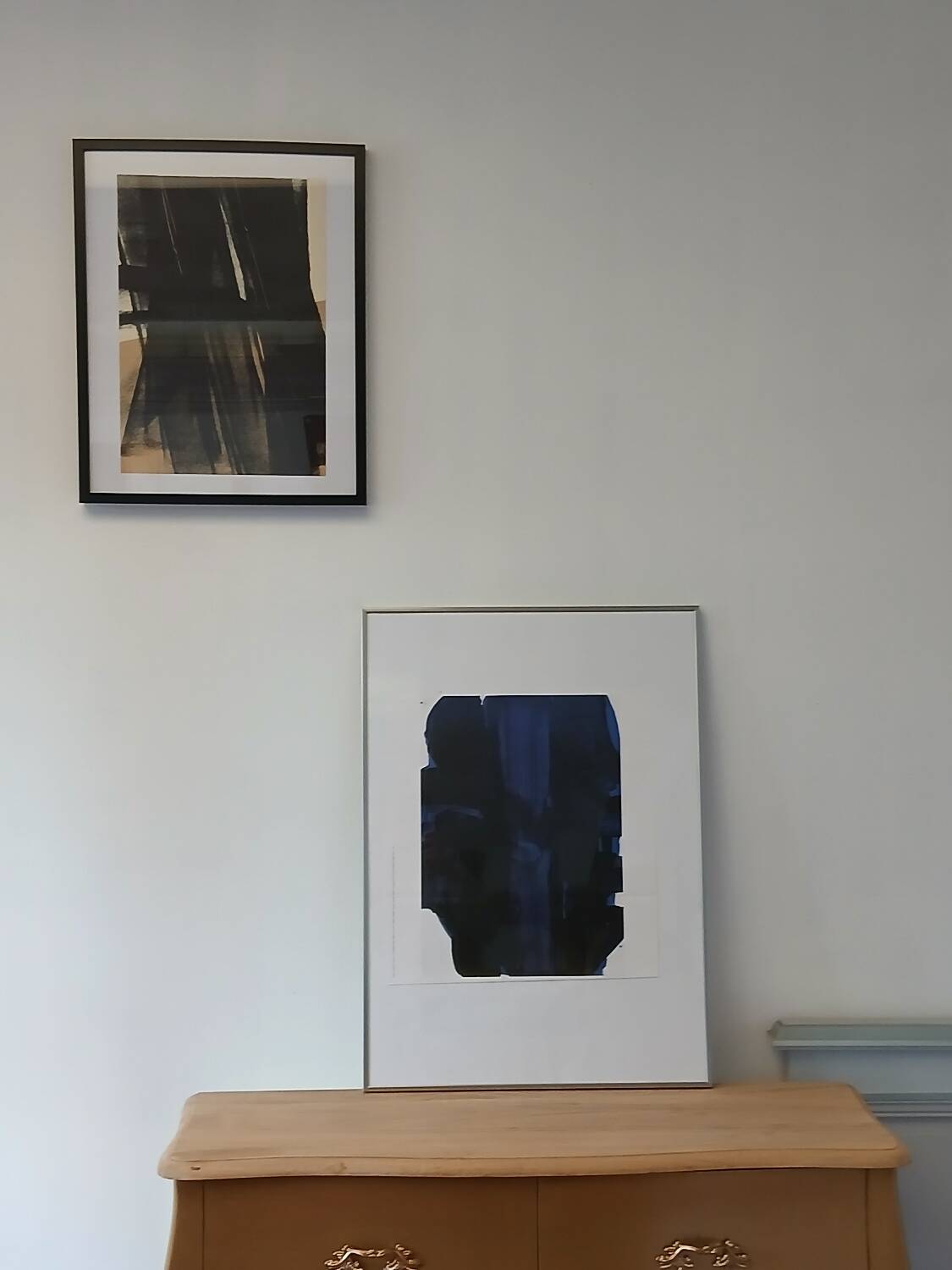 Pierre Soulages, after a painting, November 30, 1967