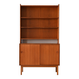 Bibliothèque des années 1960 à double porte