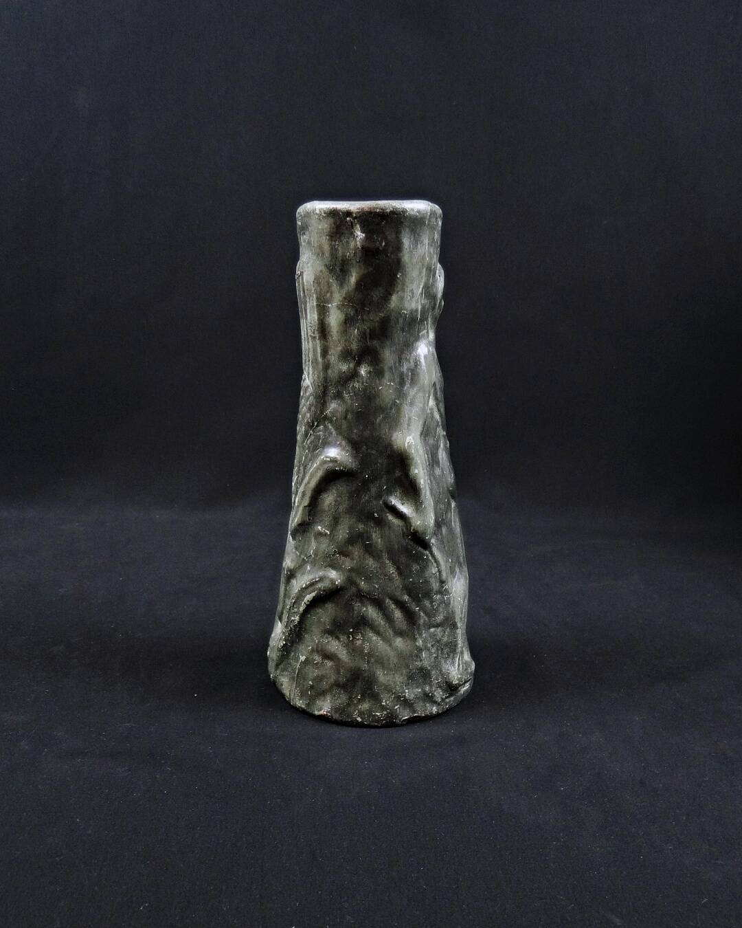 Terracotta vase in the style of Walter Gerhard Art Deco style 1960s