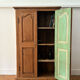Small Provençal-style oak wardrobe