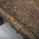Early 20th century handmade low cedar chair, Nuristan, 1890s