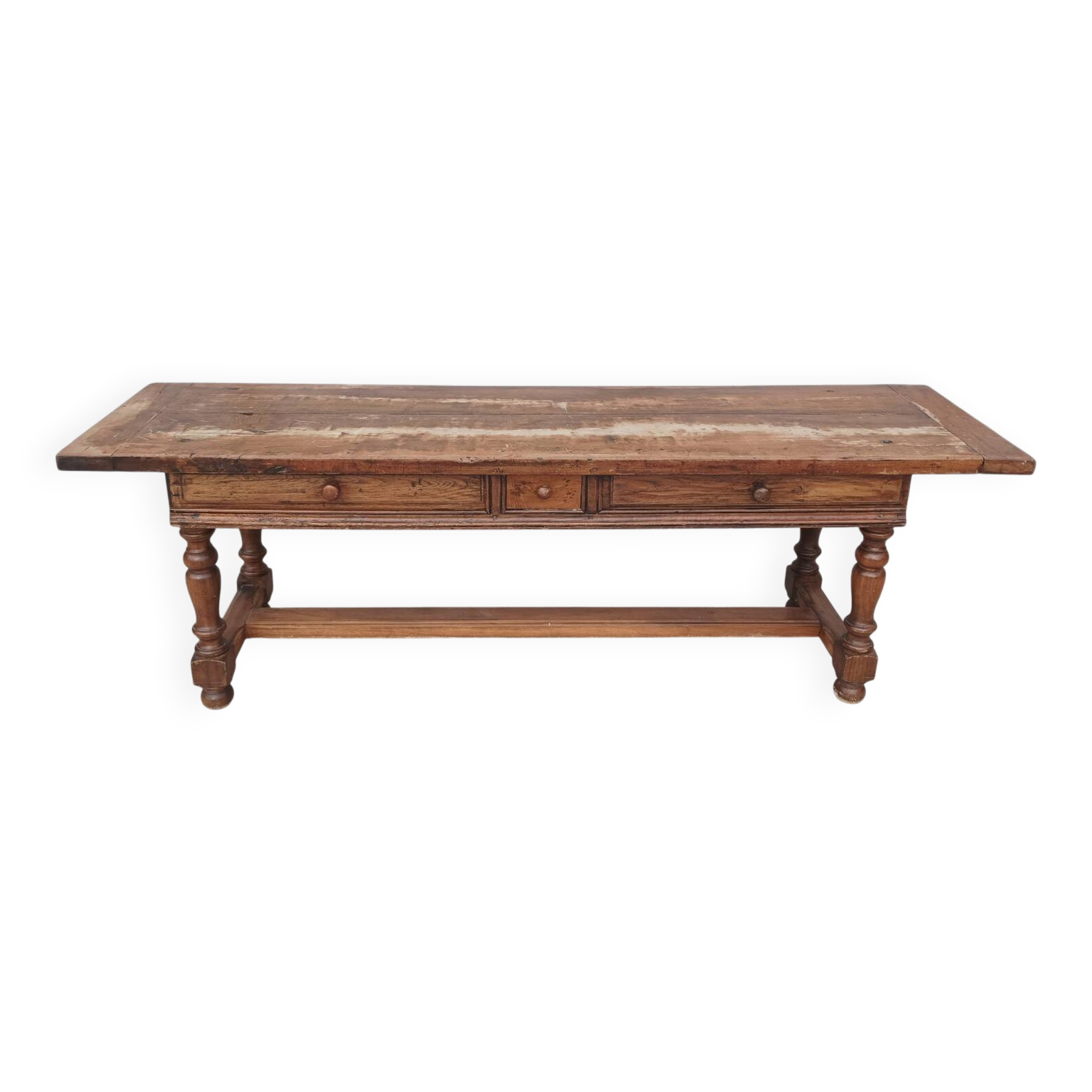 Farm table in walnut