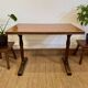 Antique solid wood bistro table – Central base