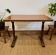 Table bistrot ancienne en bois massif