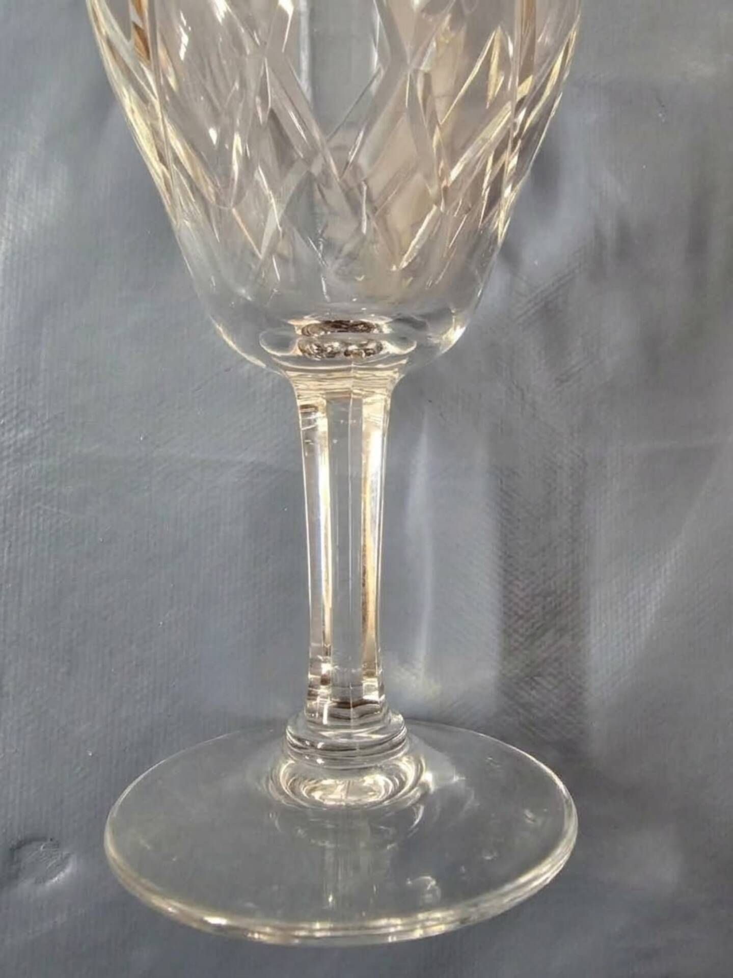 Service en cristal de Lorraine 1950