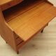 Danish Teak Secretary Desk with Hutch, 1970s