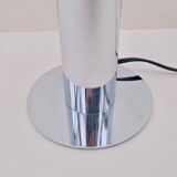 Glass and chrome lamp, Italy 1970