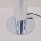 Glass and chrome lamp, Italy 1970