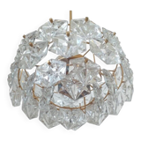 Chandelier en verre BIG des années 1970, Kinkeldey, Allemagne.