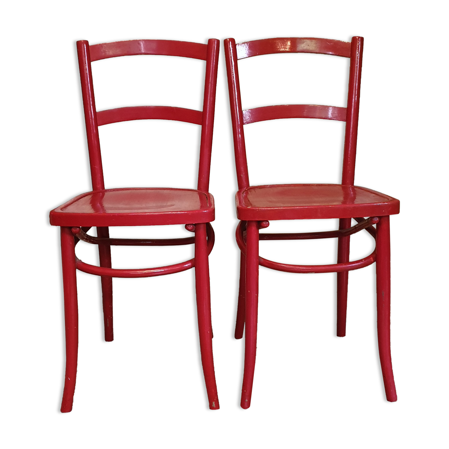Pair of bistro chairs