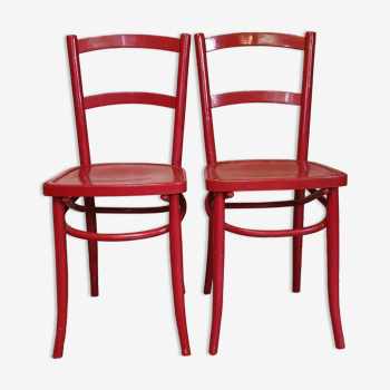 Pair of bistro chairs