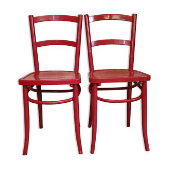 Paire de chaises bistrot