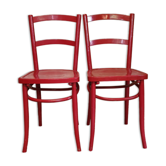 Pair of bistro chairs