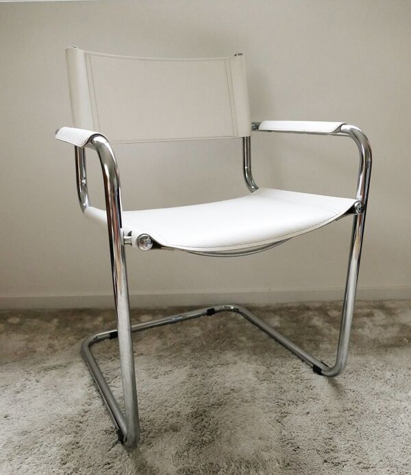 fauteuil De bureau cuir Blanc