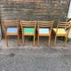 (Lot) 4 Alma bistro chairs no. 1642 Luterma