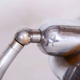 Restored Bauhaus Chrome Table Lamp, Franta Anyz, New Electrification, Czechia, 1920s