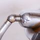 Restored Bauhaus Chrome Table Lamp, Franta Anyz, New Electrification, Czechia, 1920s