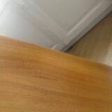 Elm bedside table in the Maison Regain style.