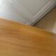 Elm bedside table in the Maison Regain style.