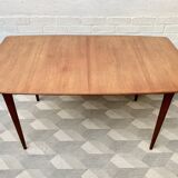 Teak extending dining table by A.H Mcintosh