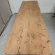 Old solid wood bistro table