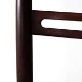 Scandinavian chairs in wood and leather