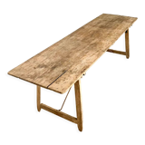 Folding guinguette table