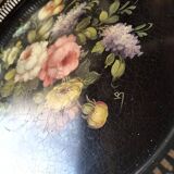 Large "Napoleon III" hand-painted platter