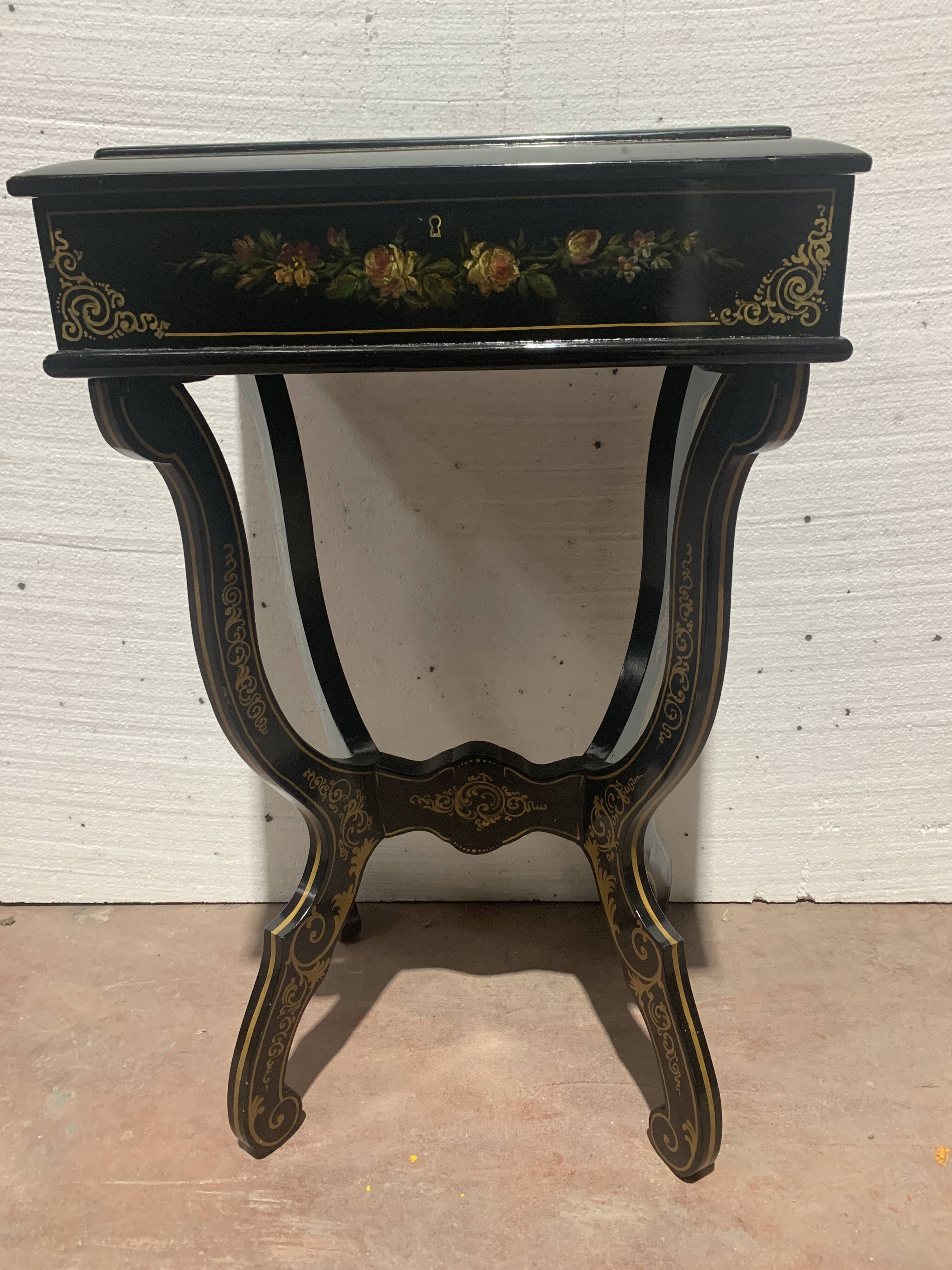 Napoleon worker in blackened wood, 19th century