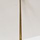 Brass and opaline glass Sputnik chandelier by Kaiser Leuchten