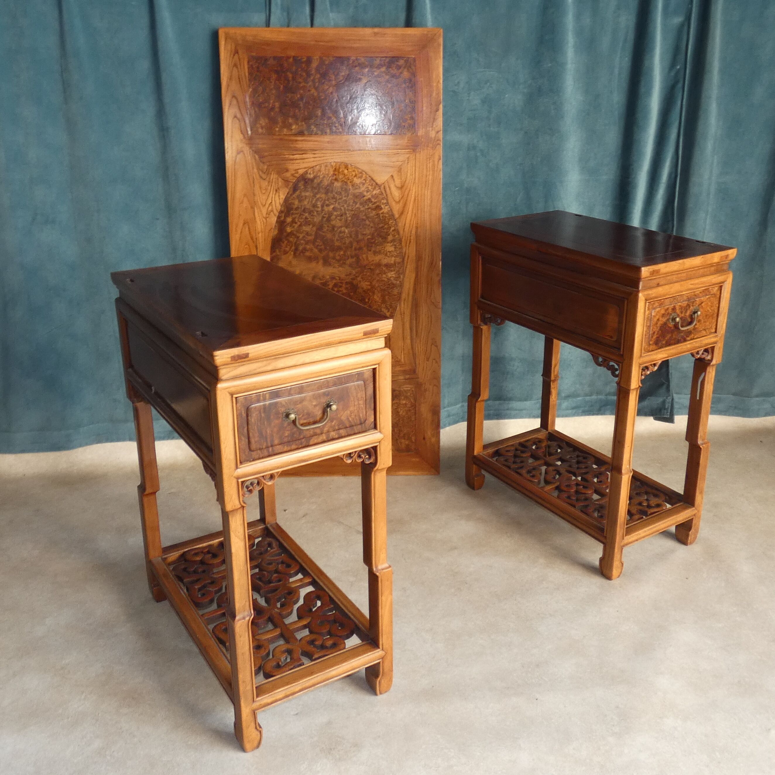 Chinese Literate Office, China, Late NINETEENTH / Early TWENTIETH Century in Yu Mu (Elm)