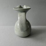 Light blue stoneware pitcher from the 70s, Versailles