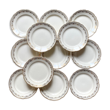 12 Villeroy and Boch dessert plates