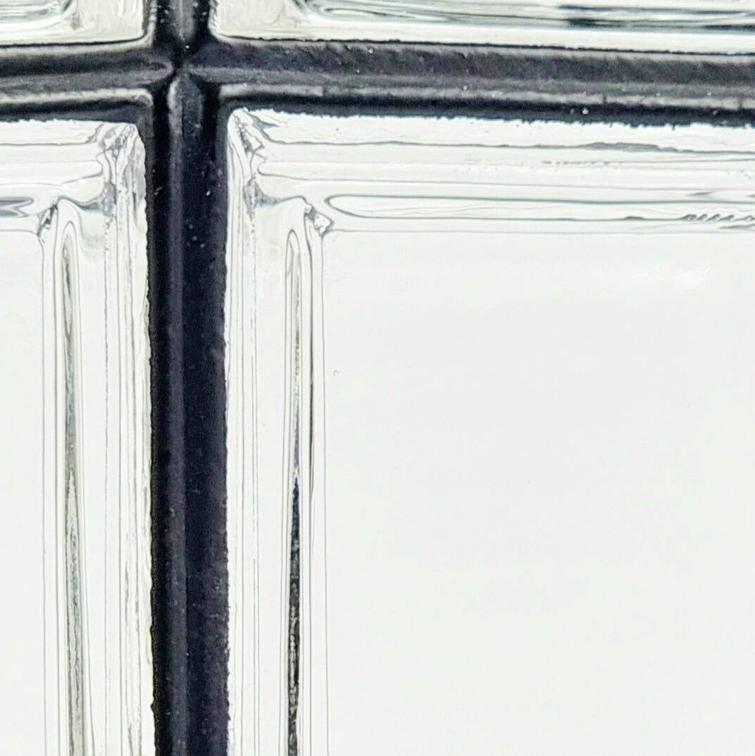 Paire de plafonniers en verre et laiton du milieu du siècle de Limburg, années 1960/1970