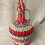 Vintage scoubidou carafe