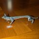 Set of 6 animal-shaped silver-plated knife rests