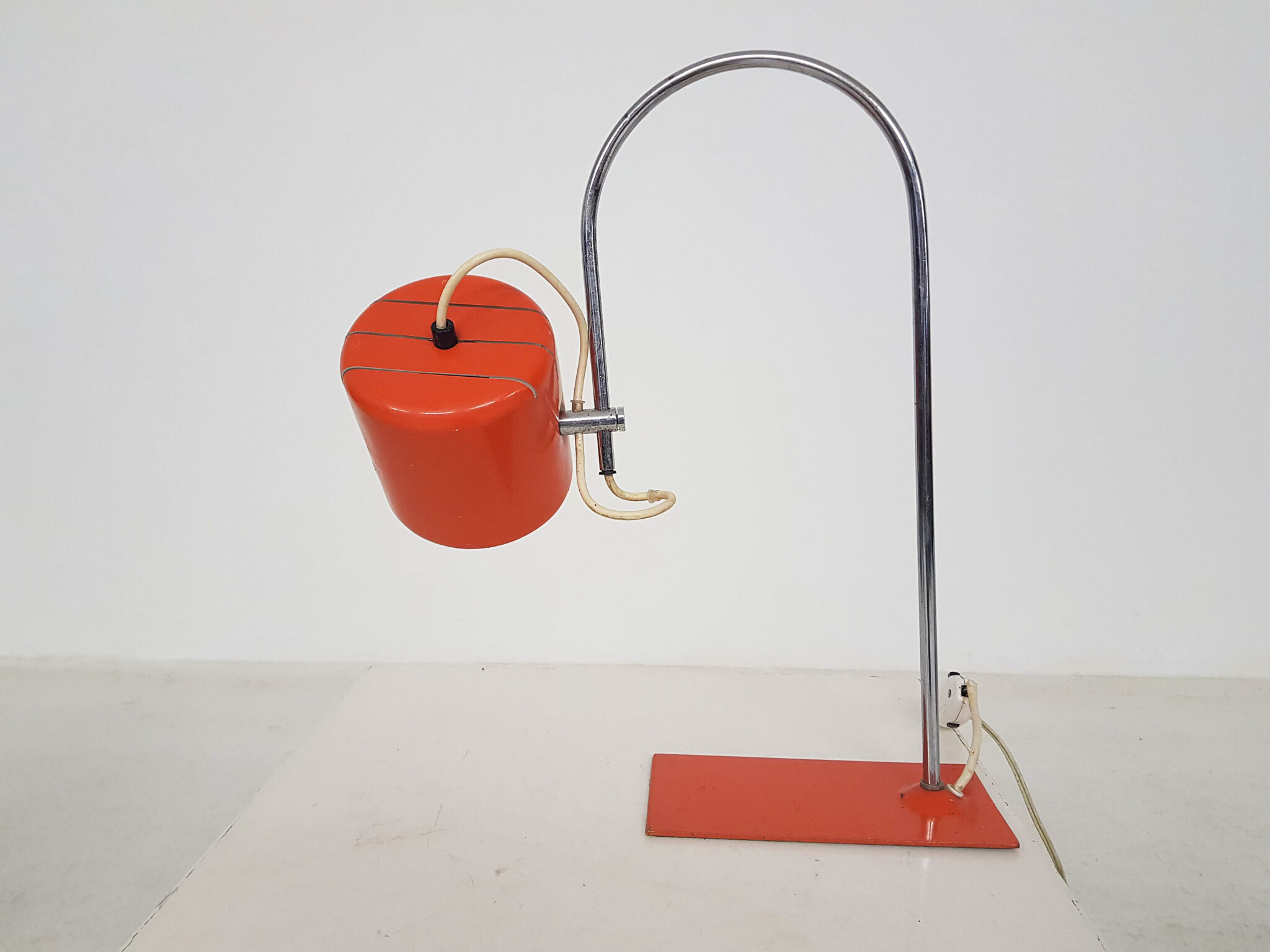 Lampe orange Pays-bas 1960 's