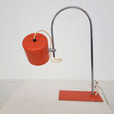 Mid-century orange desk light, The Netherlands 1960’s