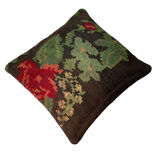 Vintage turkish kilim cushion cover 40x40cm