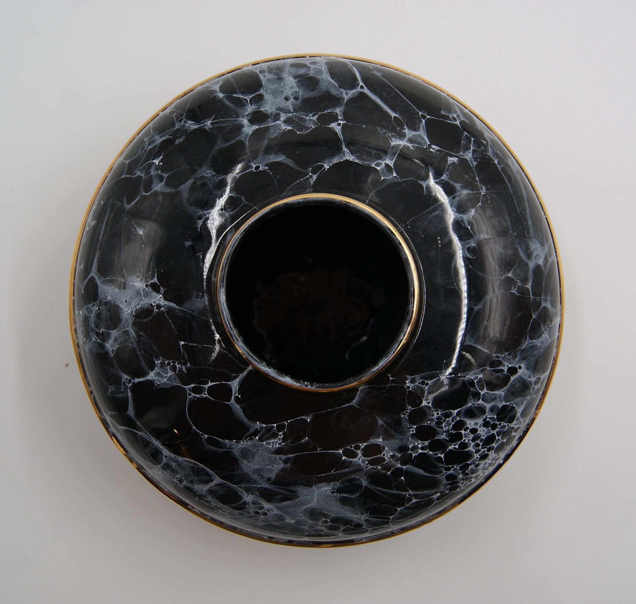 Vintage art deco ceramic top vase