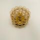 Large Bubble Glass Wall Lamp or Flush Light by Helena Tynell for Glashütt