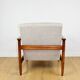 GFM-142 armchair, designed by Edmund Homa from the 70s, beige