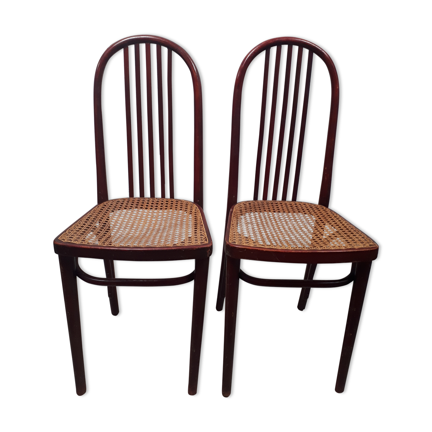 Pair of chair Thonet, 1900