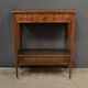 Mahogany marquetry coffee table, Louis XVI style – 1920